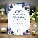 Search for baby q invitations Rustic