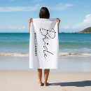 Search for bachelorette beach towels Typography