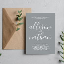 Search for gray wedding invitations Script