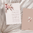 Search for dried flower wedding invitations Modern