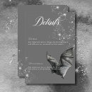 Search for halloween wedding enclosure cards Elegant