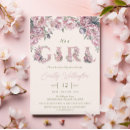 Search for spring baby girl shower invitations Elegant