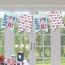 Search for red white blue bunting flags Stars and stripes