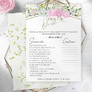 Search for find the guest bridal shower games Calligraphy