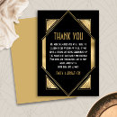 Search for art deco wedding thank you cards Elegant
