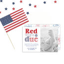 Search for baby memorial invitations Red white and due