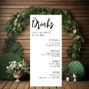 Search for drinks wedding menus Minimalist