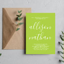 Search for simplicity wedding invitations Minimalist