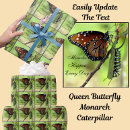 Search for caterpillar wrapping paper Butterfly