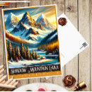 Search for mountain painting postcards Vintage