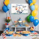 Search for under the sea birthday party banners Whale