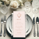 Search for rose gold menus Blush pink