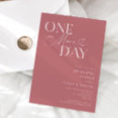 Search for pink rehearsal dinner invitations Typography