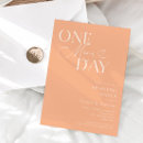 Search for peach rehearsal dinner invitations Typography