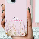 Search for pink wildflower iphone cases Feminine