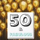 Search for 50th birthday magnets Fifty and fabulous