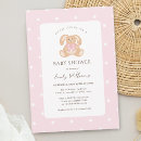 Search for rabbit baby girl shower invitations Classic