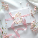 Search for baby shower thank you card stickers Pink