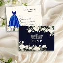 Search for quinceanera rsvp cards Tiara