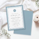 Search for classic monogram wedding invitations Classy