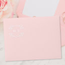 Search for pink wedding envelopes Calligraphy