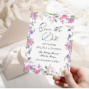 Search for lavender wedding save the dates Lilac