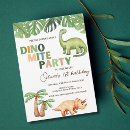 Search for dino mite birthday invitations Boy