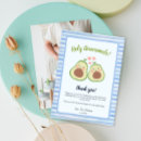 Search for avocado thank you cards Cute