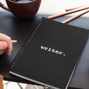 Search for authors notebooks Writer