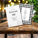 Search for backyard party invitations Simple