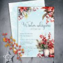 Search for festive christmas wedding invitations Snow