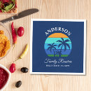 Search for family reunion napkins Camping