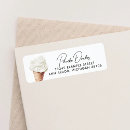Search for vanilla return address labels Watercolor