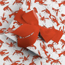 Search for crawfish wrapping paper Red