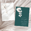 Search for white orchid wedding invitations Watercolor