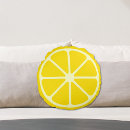 Search for lemon slice cushions Yellow