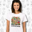 Search for cacti tshirts Watercolor