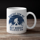 Search for bigfoot mugs Humor