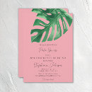 Search for tropical hens party invitations Leaves