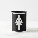 Search for woman symbol mugs Female