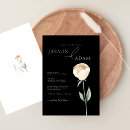 Search for white roses invitations Feminine