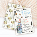 Search for petals 4x6 invitations Champagne