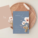 Search for dusty blue and pink wedding invitations Flowers