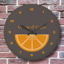 Search for orange clocks Brown
