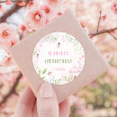 Search for fairy party stickers Whimsical mushroom wildflower greenery