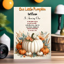 Search for white pumpkin birthday invitations Cute