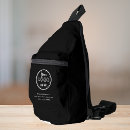 Search for your logo here bags Black