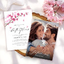 Search for cherry blossoms invitations Butterflies