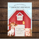 Search for red barn invitations Cow