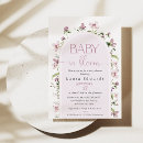 Search for purple baby shower invitations Arch
